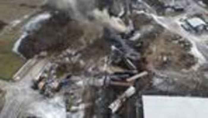 Ohio: Chemikalien aus entgleisten Waggons abgelassen - News Deutschland