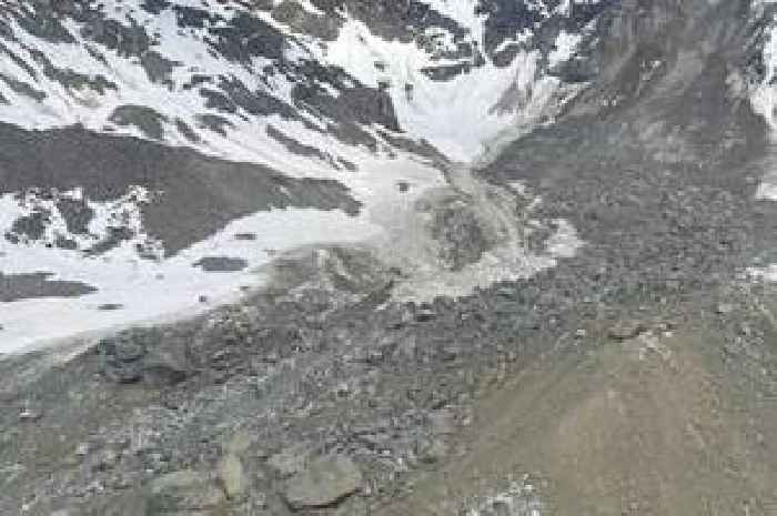 Bergsturz in den Tiroler Alpen - Gipfel abgebrochen - News Deutschland