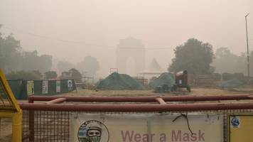 luftverschmutzung: neu delhi leidet besonders stark unter smog