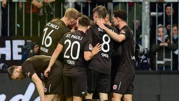2. Liga: St. Pauli nach Sieg gegen Sandhausen wieder Tabellenführer