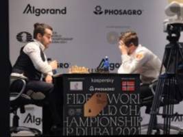 Schach-WM: Drittes Spiel, drittes Remis