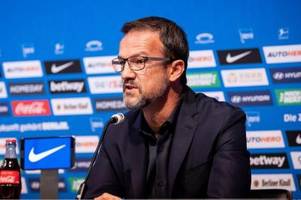 Vor Korkut-Training: Bobic hält Ansprache an Hertha-Profis