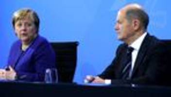Livestream: Angela Merkel und Olaf Scholz stellen neue Corona-Maßnahmen vor