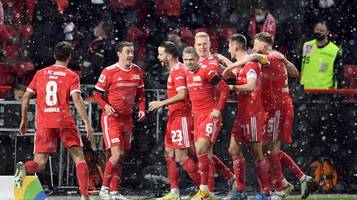 Bundesliga: 1. FC Union siegt im Berliner Schneetreiben gegen RB Leipzig und springt auf Platz vier