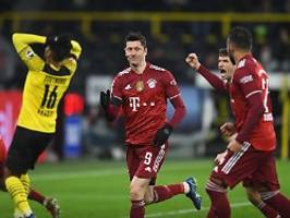 Patzer, Gelb-Rot, VAR, Elfer: FC Bayern wehrt BVB-Angriff in wildem Fight ab