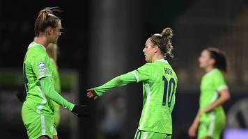 Frauen-Bundesliga: Wolfsburger Frauen wieder an Tabellenspitze