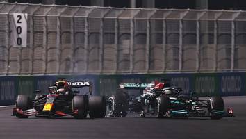Formel 1 in Saudi-Arabien - Irre Szene zwischen Hamilton und Verstappen: So kam es zum dramatischen Crash