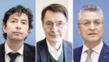 Corona-Pressekonferenz: Karl Lauterbach, Lothar Wieler und Christian Drosten zur Corona-Lage