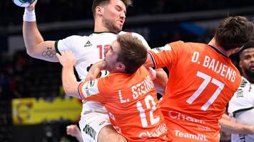 Handball-EM: Co-Gastgeber Ungarn ausgeschieden - Niederländer weiter