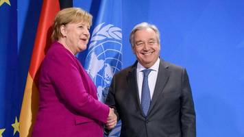 Jobangebot für Merkel: Guterres will Ex-Kanzlerin für UN einspannen