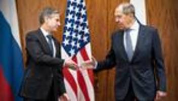 Ukraine-Krise: Antony Blinken und Sergej Lawrow beraten über Ukraine-Krise