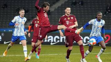 20. Spieltag: Bayern lassen Hertha keine Chance - Nun Sechs-Punkte-Polster