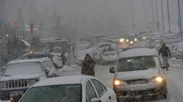 Türkei: Tote und Verletzte bei Unfällen wegen Schneefall