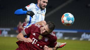 Hertha ohne Chance: Bayern mit Sechs-Punkte-Polster in Pause