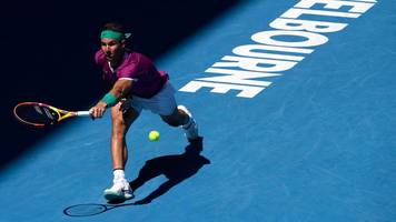 Australian Open: Nadal mit Sieg gegen Zverev-Bezwinger ins Halbfinale