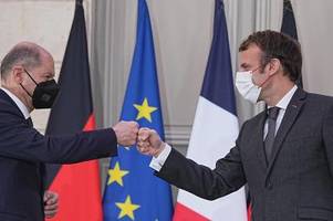 Der Preis wäre sehr hoch: Scholz und Macron warnen Russland einem Angriff