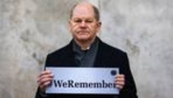 Holocaust-Gedenktag: Scholz warnt vor Verfälschung des Holocaust-Gedenkens durch Impfgegner