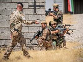 Anhaltende Gefahr durch IS: Bundestag verlängert Einsatz im Irak