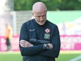 Drittligist 1. FC Kaiserslautern: Trainerwechsel kurz vor der Relegation