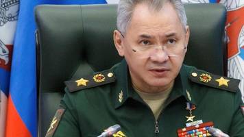 Ukraine-Krieg: Ex-Kommandeur kritisiert Russlands Verteidigungsminister Sergej Schoigu