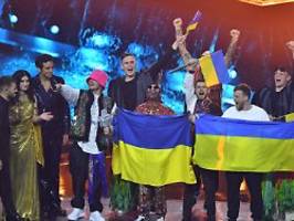 Euphorie auch im Bunker: Ukraine feiert ESC-Sieg trotz Krieg