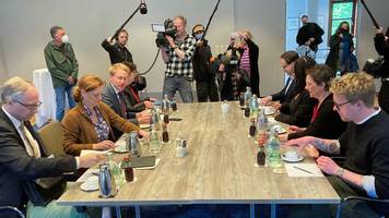 Regierungsbildung: Koalitionsfrage in Kiel nach erster Sondierung weiter offen