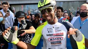 105. Italien-Rundfahrt - Historischer Moment: Eritreer Girmay gewinnt 10. Giro-Etappe