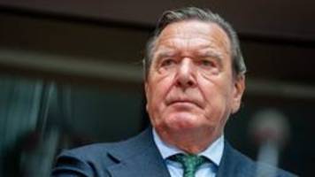 EU-Parlament für Sanktionen gegen Ex-Kanzler Schröder