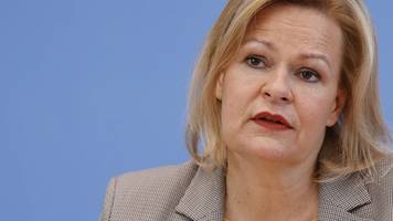 Nancy Faeser (SPD): Ist diese Ministerin bald schon wieder weg?