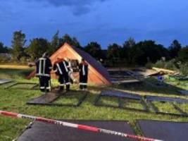 Bayern: Hütte bei Unwetter eingestürzt - 14 Verletzte