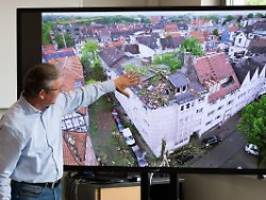 Paderborn-Zentrum teils zerstört: Tornado-Schneise ist 300 Meter breit