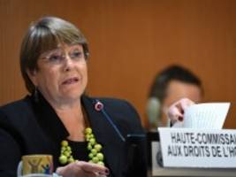 China: UN-Menschenrechtskommissarin Bachelet reist nach Xinjiang