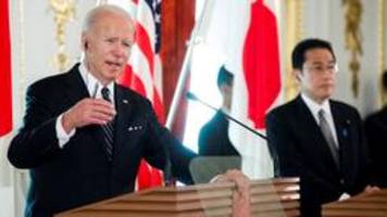 Biden in Tokio: USA und Japan rücken näher zusammen