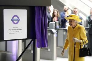 königin des untergrunds: london feiert neue elizabeth line