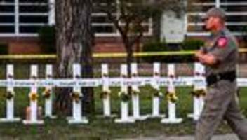 Amoklauf in Texas: Polizei tötete Schützen erst nach rund einer Stunde