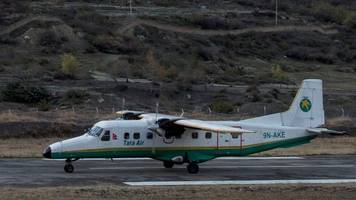 luftverkehr: flugzeug mit 22 menschen in nepal vom radar verschwunden