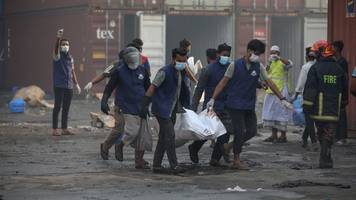großbrand: fast 50 tote bei brand in bangladesch - sabotage?