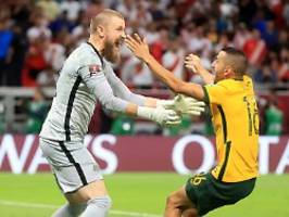 Ersatzkeeper ist gefeierter Held: Entfesselter Hampelmann zappelt Australien zur WM
