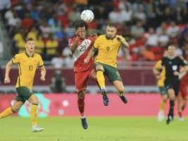 fußball: australien nach elfmeterschießen bei wm dabei