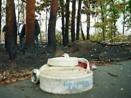 Nach Waldbränden: In Brandenburg lauert die Gefahr von Glutnestern