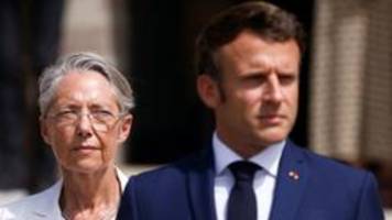 Frankreich: Premierministerin Borne bietet Rücktritt an