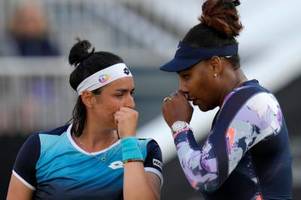 Serena Williams in Eastbourne im Doppel-Halbfinale