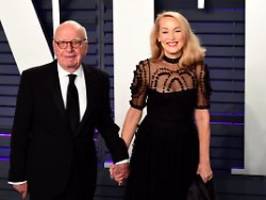 Scheidung von Jerry Hall?: Rupert Murdoch soll wieder Single sein