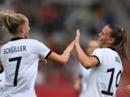 DFB-Frauen gegen die Schweiz: Mit gutem Gefühl