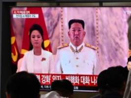 Nordkorea: Kim Jong-un rüstet auf - allerdings nicht gegen Corona