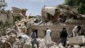 Afghanistan: Weitere Menschen bei Nachbeben in Katastrophengebiet getötet