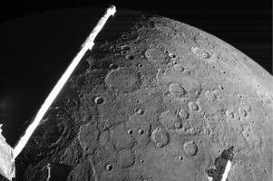 Sonde BepiColombo schießt Schnappschüsse vom Merkur