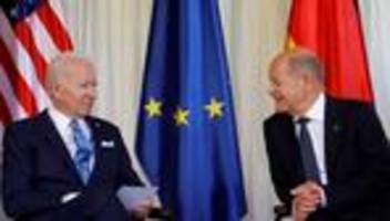 G7-Gipfel: Olaf Scholz empfängt Joe Biden vor Beginn des G7-Treffens