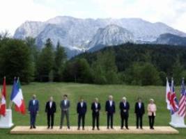 G-7-Gipfel: Biden lobt Scholz