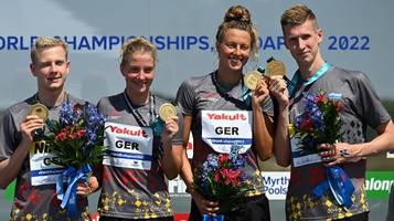 Schwimm-WM: Deutsche Staffel holt Gold in Budapest